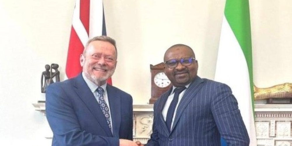 VP Juldeh Strengthens Strategic Ties with UK Minister at FCDO