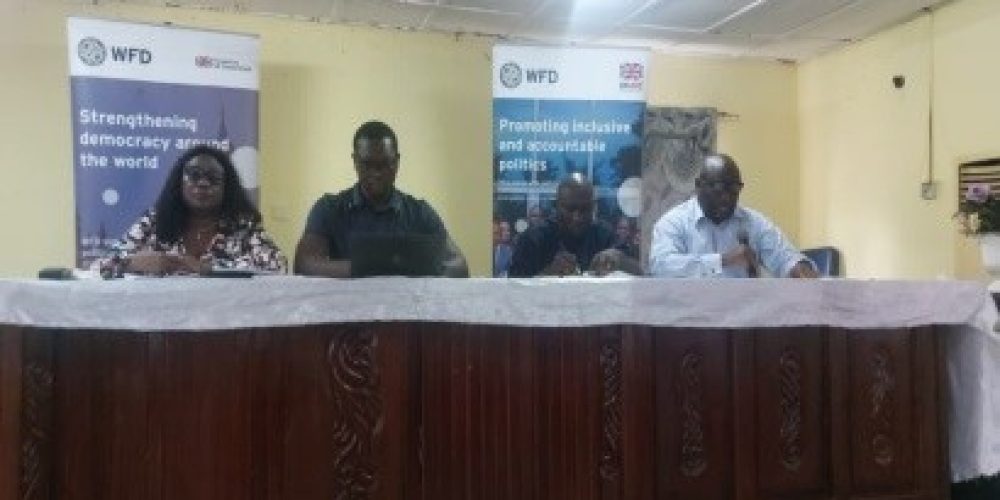 WFD Engages CSOs on Legislative Public Participation in Sierra