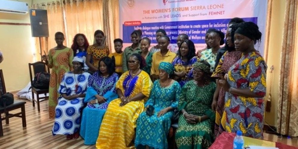 Women’s Forum Pushes for Greater Role of Girls and Young Women in Sierra Leone’s National Policies