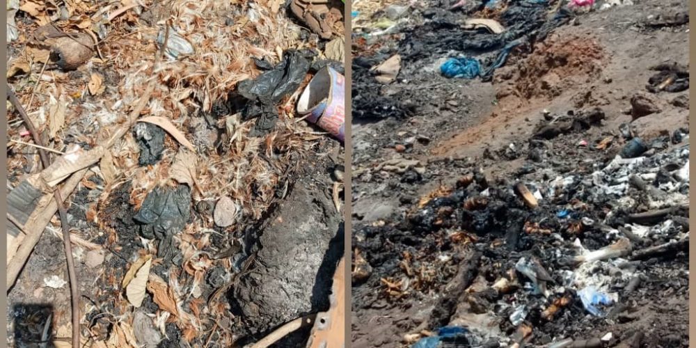 illegal dumping of waste