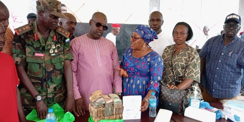 over 55 million old leones found at collapsed shell building